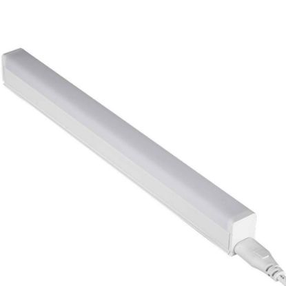 Immagine di PLAFONIERA LINEARE 16W T5 100LM/W 4000K RACCORDABILE CON INTERRUTTORE SMD LUNGHEZZA 1200MM CON CHIP SAMSUNG V-TAC