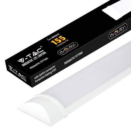 Immagine di PLAFONIERA LED IN PLASTICA 38W 155LM/W 6500K LUNGHEZZA 1500MM V-TAC