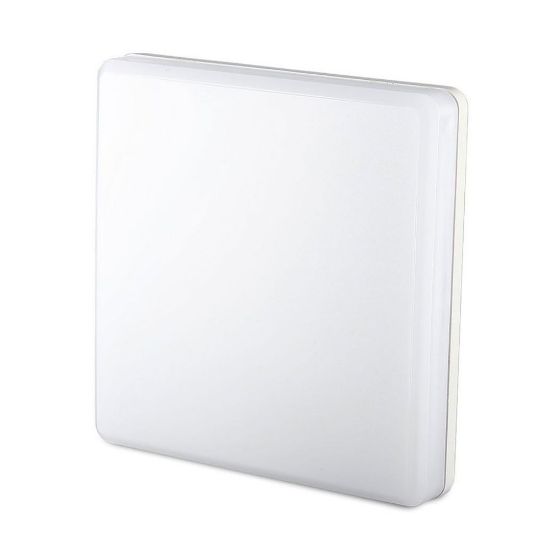 Immagine di PLAFONIERA LED QUADRATA 25W COLORE BIANCO 4000K DIMENSIONE 300x300x50 MM IP44 VT-8066SQ V-TAC