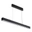 Immagine di PLAFONIERA LED A SOSPENSIONE 40W LUNGHEZZA 500MM COLORE NERO CON SELETTORE CCT 3000K,4000K O 6500K IP20 VT-7-44-B V-TAC