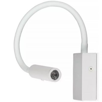 Immagine di APPLIQUE A MURO DA LETTURA LED 3W COLORE BIANCO 3000W VT-2903-N V-TAC