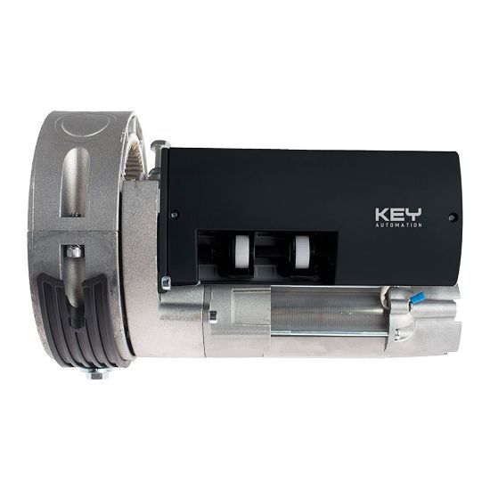 Immagine di MOTORE SERRANDE CON ELETROFRENO DIAMETRO ASSE 42/48/60MM DIAMETRO CORONA 200/220 MM PORTATA 180KG KEY