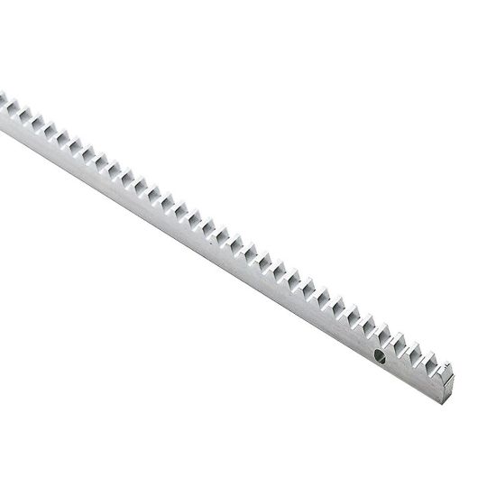 Immagine di CREMAGLIERA ACCIAIO 30x8 MM PZ DA 1 MT CON BULLONI KEY