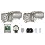 Immagine di KIT AUTOMAZIONE INTERRATO PER CANCELLO BATTENTE A DUE ANTE LUNGHEZZA FINO 3,5 MT+ 3,5 MT - 600KG DI PESO MASSIMO AD ANTA 230V KEY