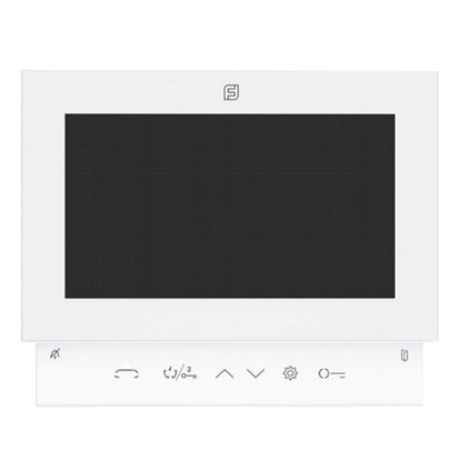 Immagine di VIDEOCITOFONO 7'' A COLORI VIVAVOCE DIGITALE 2 FILI PLUGGY PLUS COMPATIBILE CON VIDEOKIT 1SEPG FARFISA