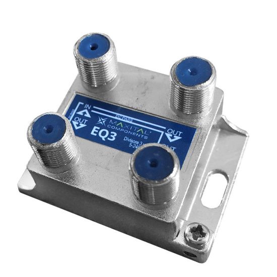 Immagine di DIVISORE TV A 3 VIE CON PASSAGGIO CORRENTE CONTINUA MAXITAL