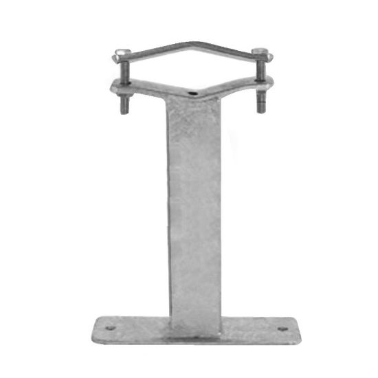 Immagine di ZANCA A MURO TIPO EMILIA PESANTE DISTANZA 200 MM MAXITAL