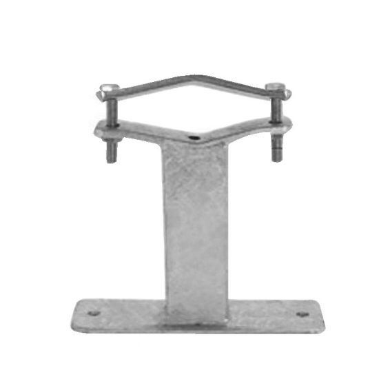 Immagine di ZANCA A MURO TIPO EMILIA PESANTE DISTANZA 50 MM MAXITAL