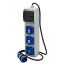 Immagine di QUADRO CANTIERE MOBILE 3 PRESE 220V 16A IP65 ROSI