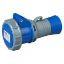 Immagine di PRESA INDUSTRIALE MOBILE 2 POLI+TERRA 220V 16A IP67 ROSI