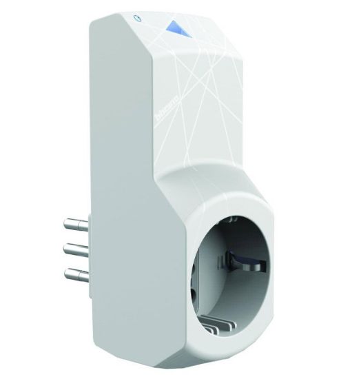 Immagine di PRESA CONNESSA 10A PLUG-IN BIANCA SERIE SMART BTICINO
