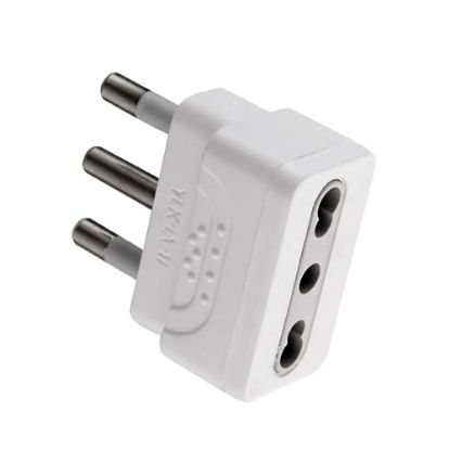 Immagine di ADATTATORE SEMPLICE 16A BIANCO ELECTRALINE
