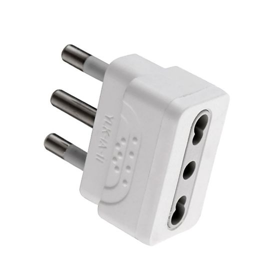Immagine di ADATTATORE SEMPLICE 16A BIANCO ELECTRALINE