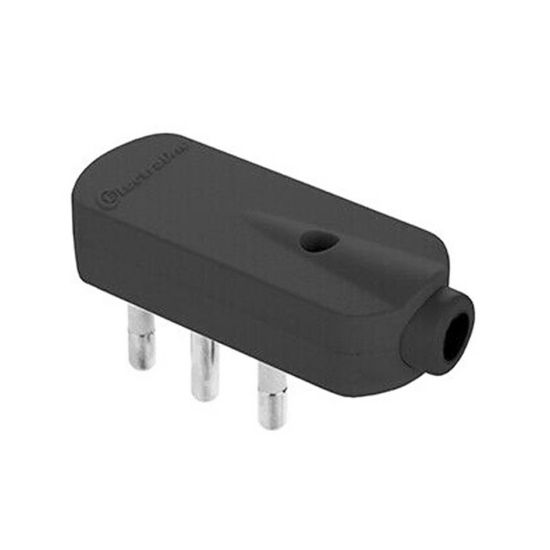 Immagine di SPINA VOLANTE 90° 16A 2P+T GRIGIA ELECTRALINE