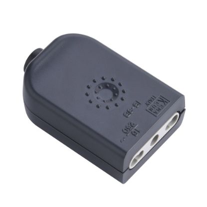 Immagine di PRESA VOLANTE 16A+T BIVALENTE GRIGIA ELECTRALINE