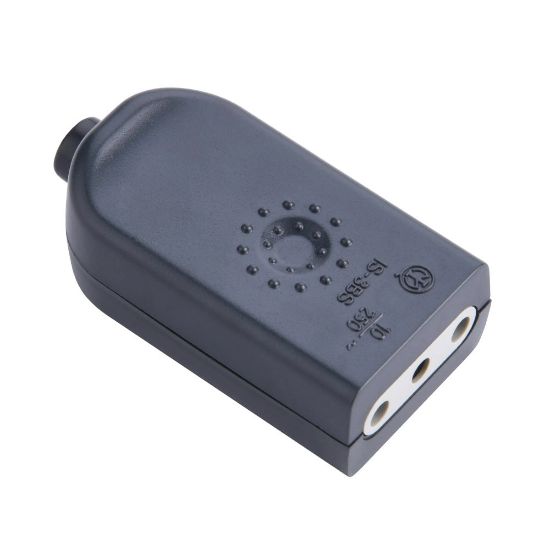 Immagine di PRESA VOLANTE 10A+T GRIGIA ELECTRALINE