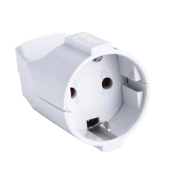 Immagine di PRESA SCHUKO BIANCA ELECTRALINE