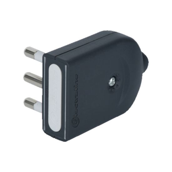Immagine di SPINA ORIENTABILE 16A 2P+T NERA ELECTRALINE