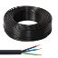 Immagine di CAVO GOMMATO NERO H 07RN Ø 3x1,5 MM ROTOLO 100 MT