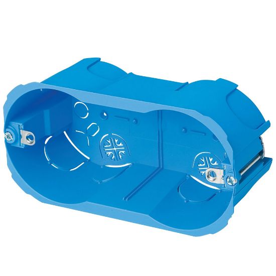 Immagine di SCATOLA PORTAFRUTTI PER CARTONGESSO 4 POSTI