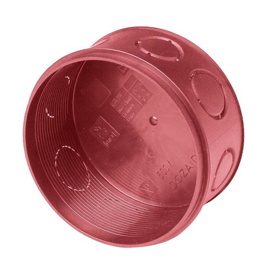 Immagine di SCATOLA DI DERIVAZIONE ROTONDA DA INCASSO 85x42 MM ELETTROCANALI