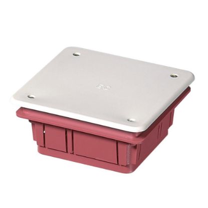 Immagine di SCATOLA DI DERIVAZIONE DA INCASSO 92x92x45 MM ELETTROCANALI