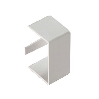 Immagine di TAPPO TERMINALE CANALE 40x40 MM BIANCO CONFEZIONE 2 PZ ELETTROCANALI