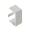 Immagine di TAPPO TERMINALE CANALE 40x40 MM BIANCO CONFEZIONE 2 PZ ELETTROCANALI