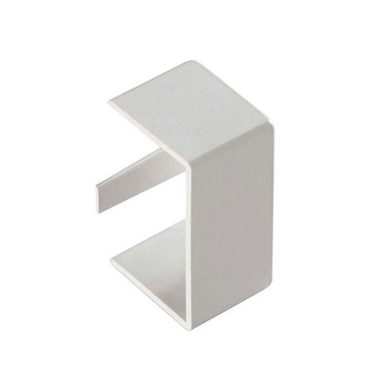 Immagine di TAPPO TERMINALE MINICANALE 30x10 MM BIANCO CONFEZIONE 2 PZ ELETTROCANALI