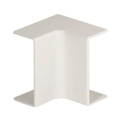 Immagine di ANGOLO INTERNO PER MINICANALA 30x10 MM BIANCO CONFEZIONE 2 PZ ELETTROCANALI
