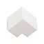 Immagine di ANGOLO ESTERNO PER MINICANALA 40x17 MM BIANCO CONFEZIONE 2 PZ ELETTROCANALI