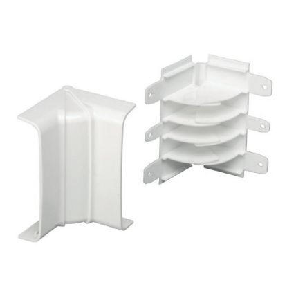 Immagine di ANGOLO INTERNO VARIABILE 70x20 MM BIANCO CONFEZIONE 5 PZ ELETTROCANALI
