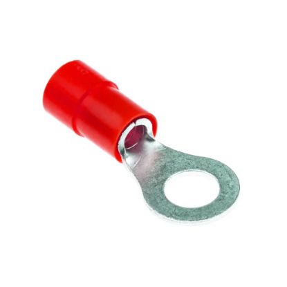 Immagine di TERMINALE A OCCHIELLO ROSSO 5,3 MM BLISTER 10 PZ ELECTRALINE