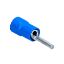 Immagine di TERMINALE PUNTALE MASCHIO BLU 1,5x2,5 MM BLISTER 10 PZ ELECTRALINE