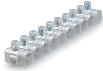 Immagine di MORSETTO 10 POLI 2,5 MM² BLISTER 2 STECCHE