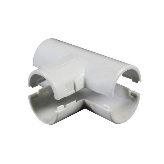 Immagine di RACCORDO A T ISPEZIONABILE REVERSIBILE IP40 Ø 25 MM BLISTER 2 PZ