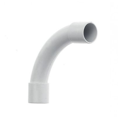 Immagine di CURVA PER TUBO PASSACAVI GRIGIA Ø 32 MM CONFEZIONE 25 PZ