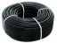 Immagine di TUBO CORRUGATO NERO SINGOLA PARETE Ø 25 MM ROTOLO 50 MT