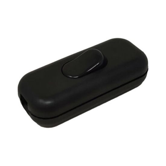 Immagine di INTERRUTTORE PASSAFILO 250V NERO CONFEZIONE 2 PZ F.A.E.G.