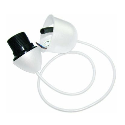 Immagine di SOSPENSIONE E27 BIANCO CON CAVO 60 CM ELECTRALINE