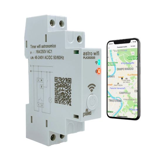 Immagine di INTERRUTTORE ASTRONOMICO MULTIFUNZIONE WIFI PLIKC