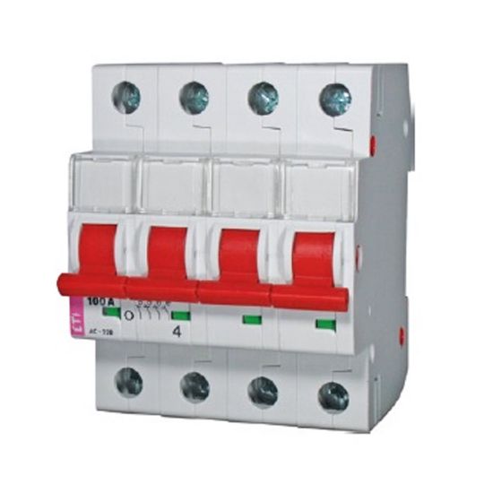 Immagine di INTERRUTTORE NON AUTOMATICO 4 POLI 40A 400V SV440 4 MODULI DIN ETIMAT