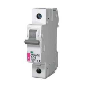 Immagine di INTERRUTTORE MAGNETOTERMICO 2 POLI C16 6,0 KA 1 MODULO DIN ETIMAT