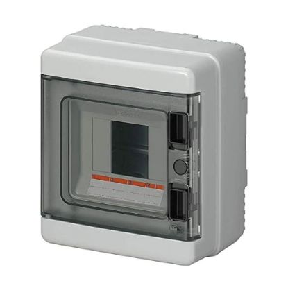 Immagine di CENTRALINO DA PARETE STAGNO IP65 4 MODULI ELETTROCANALI