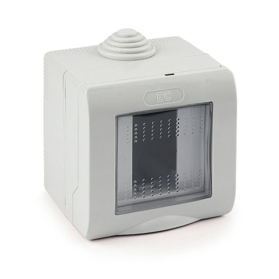 Immagine di CONTENITORE PARETE MYLIFE IP55 1 MODULO ELETTROCANALI