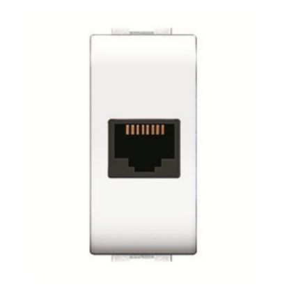 Immagine di PRESA TELEFONICA RJ11 MYLIFE BIANCA ELETTROCANALI