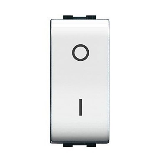 Immagine di INTERRUTTORE BIPOLARE MYLIFE 16AX BIANCO ELETTROCANALI