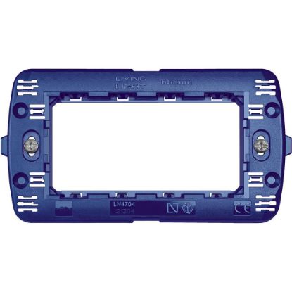 Immagine di SUPPORTO A 4 MODULI SERIE LIVING