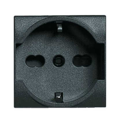 Immagine di PRESA SCHUKO BIPASSO SERIE LIVING