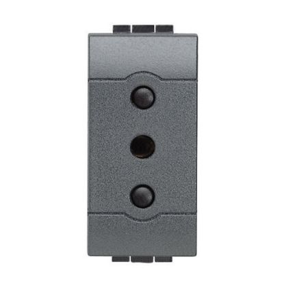 Immagine di PRESA BIPOLARE E TERRA 10A 250V SERIE LIVING